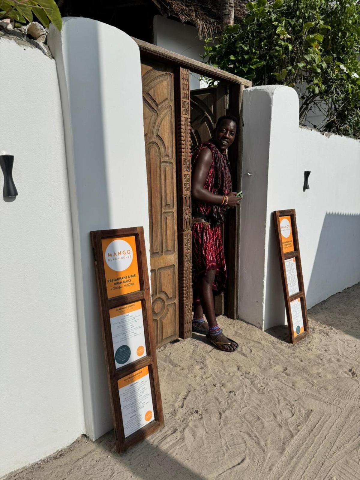 Mango Beach House Jambiani  Buitenkant foto